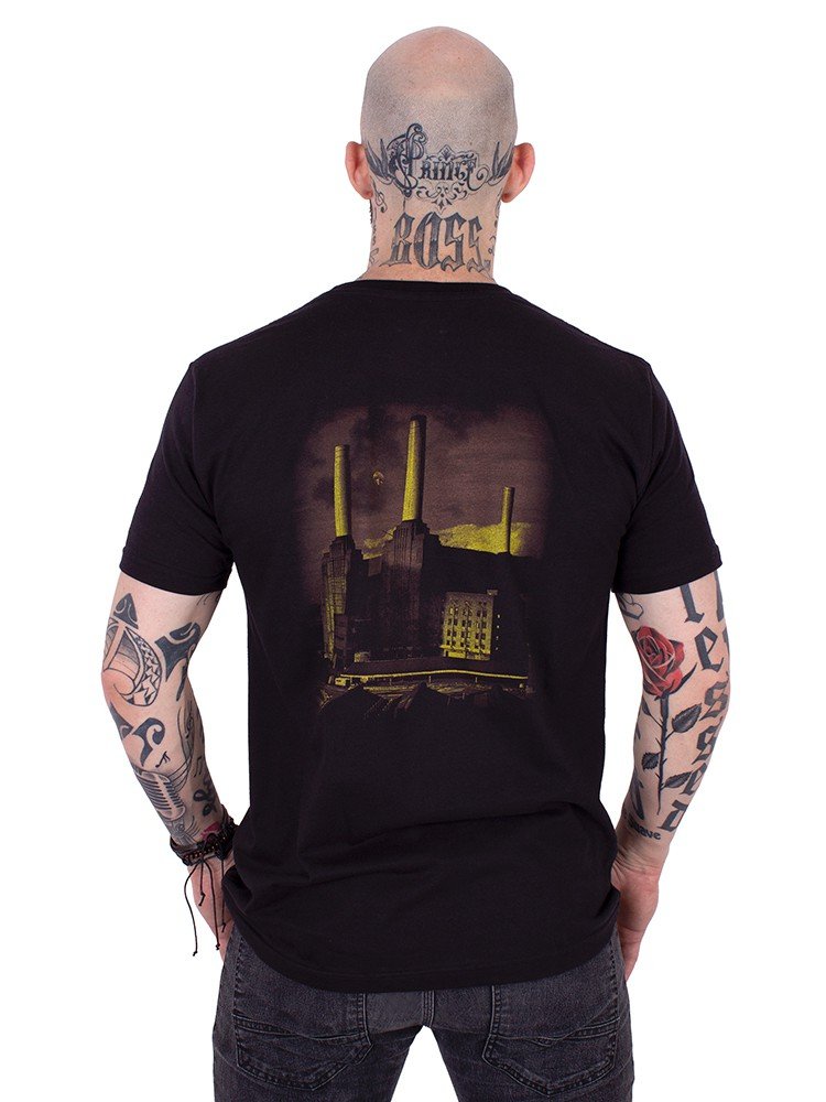 Camiseta Pink Floyd Animals Preta Oficial Viva a Vida com Arte Viva com Art Rock