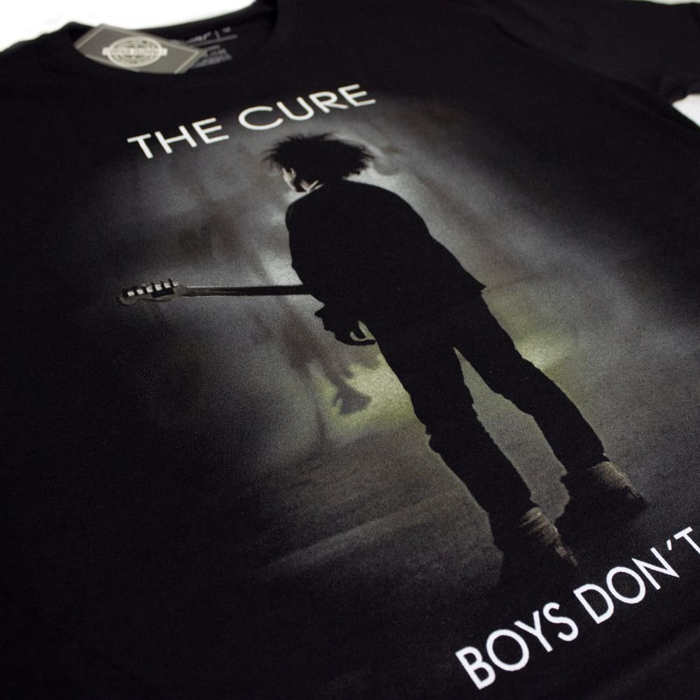 Camiseta The Cure Boys Dont Cry Preta - Art Rock Camisetas - Desde