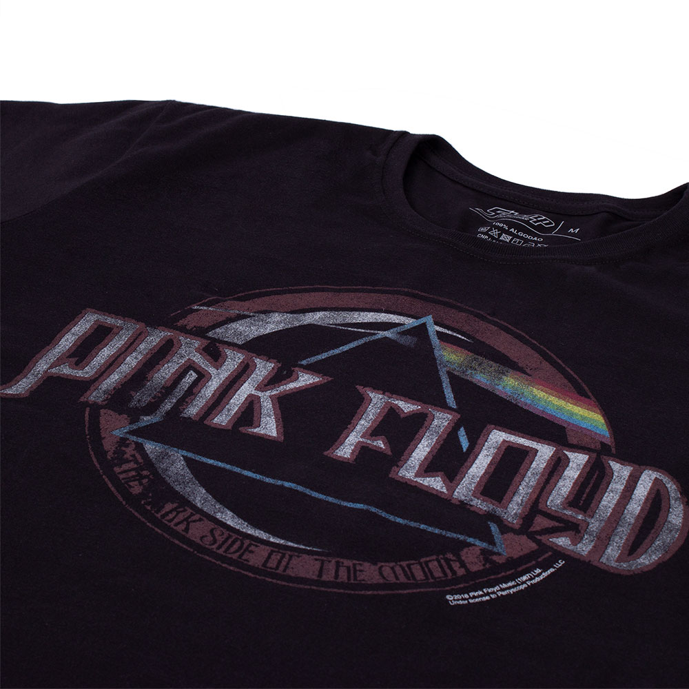 Camiseta Pink Floyd The Dark Side Of The Moon Preta - Art Rock
