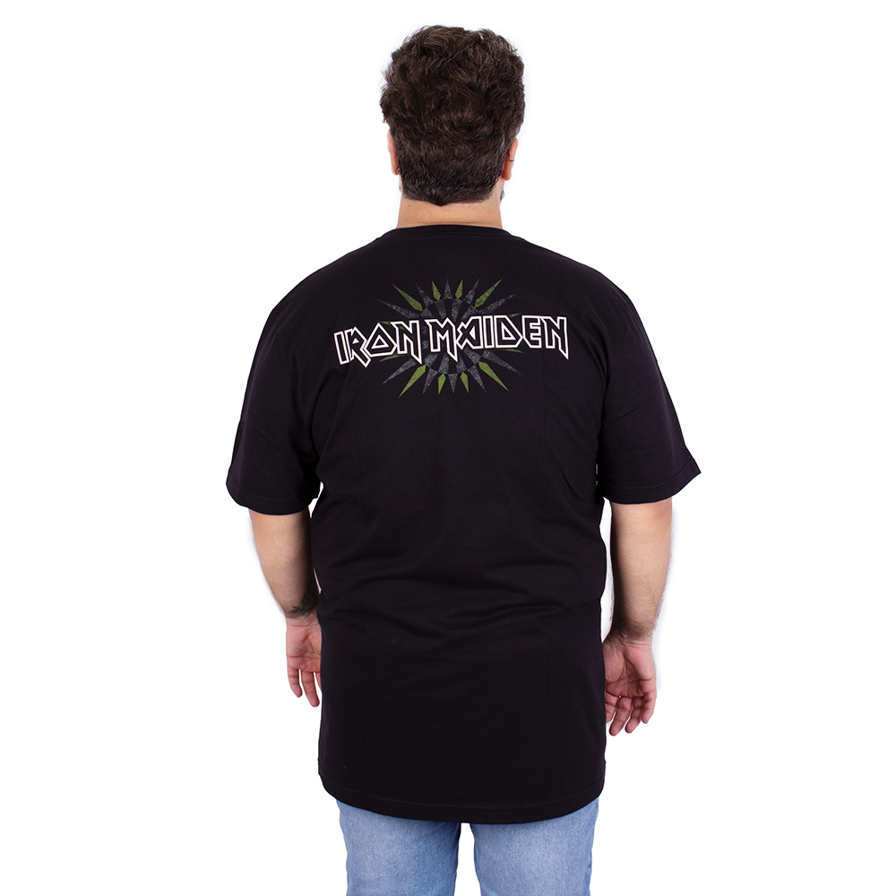 Camiseta Plus Size Iron Maiden Dance of Death Preta - Art Rock