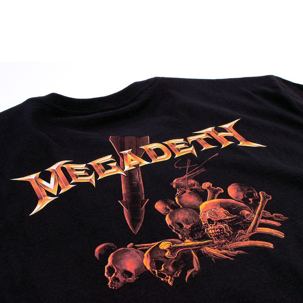 Camiseta Megadeth Shark Preta - Art Rock Camisetas - Desde 1992