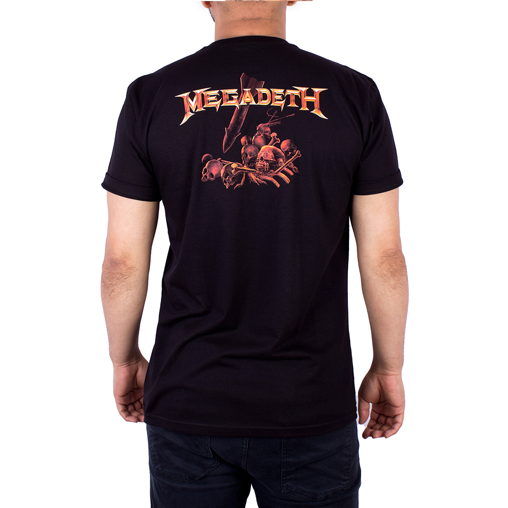 Camiseta Megadeth Shark Preta - COMEÇOU A BLACK ROCK - TODO SITE