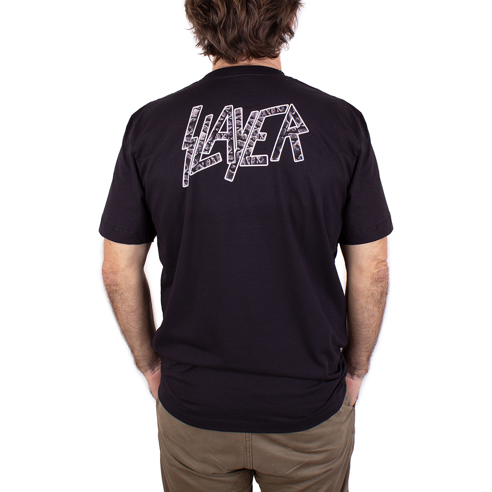 Camiseta Slayer Divine Intervention Preta - Oficial - Art Rock