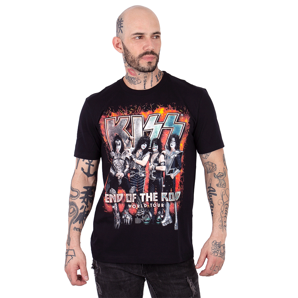 Camiseta Kiss End Of The Road World Tour Oficial - Art Rock