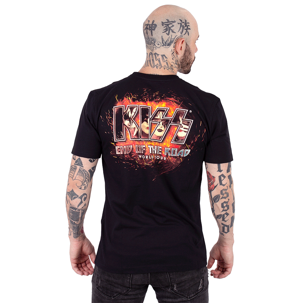 Camiseta Kiss End Of The Road World Tour Oficial - Art Rock