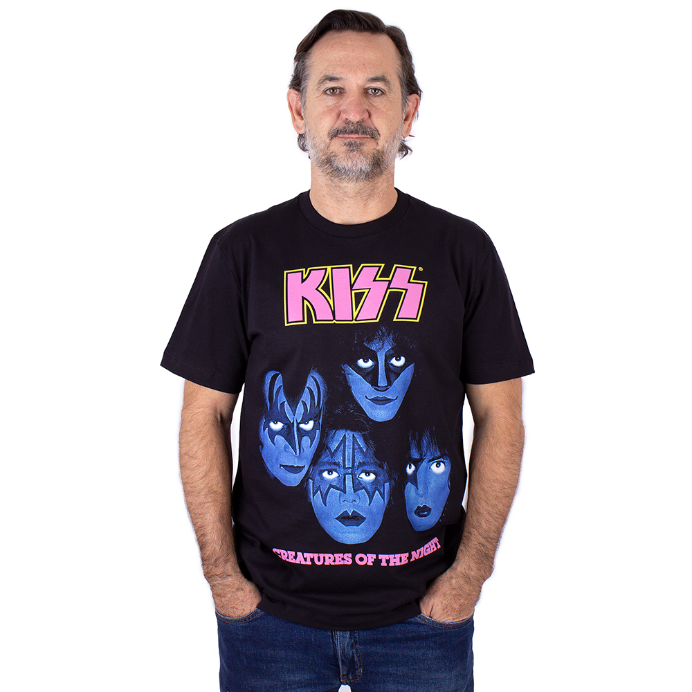 Camiseta Kiss Creature Of The Night Preta Oficial - Art Rock