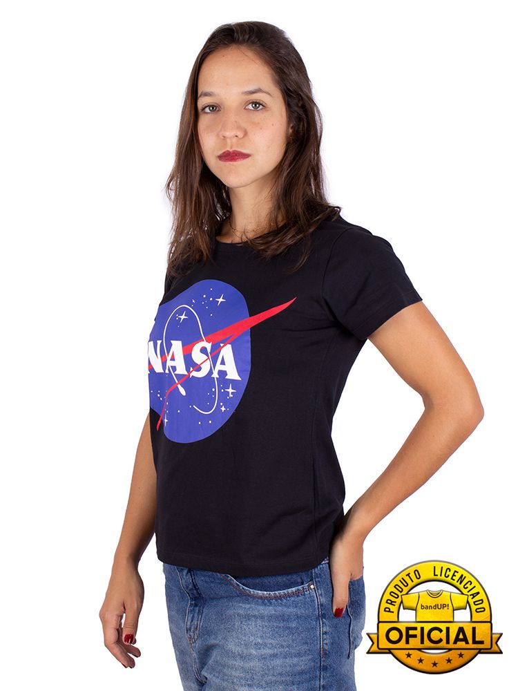 Camiseta logo nasa sale