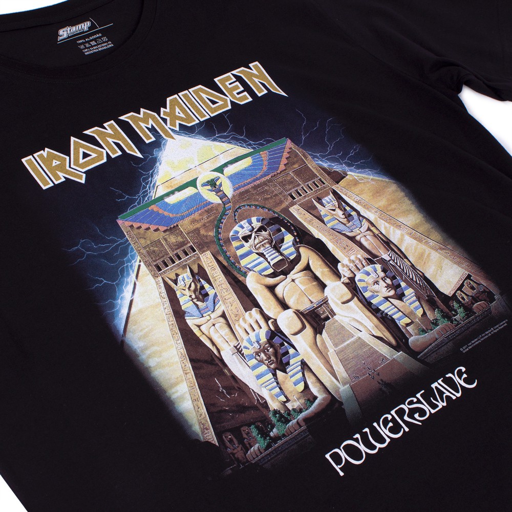Camiseta powerslave iron maiden hotsell