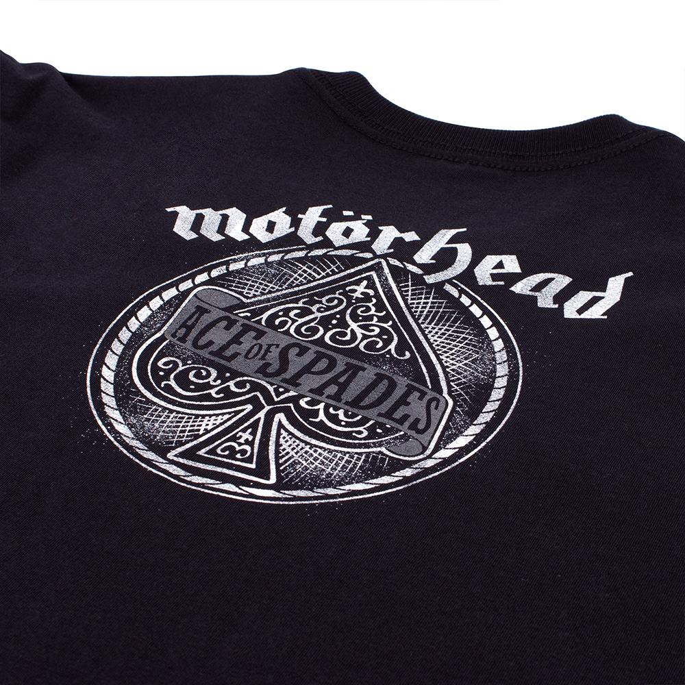 Camiseta Motorhead Ace Of Spades Preta Oficial - Art Rock