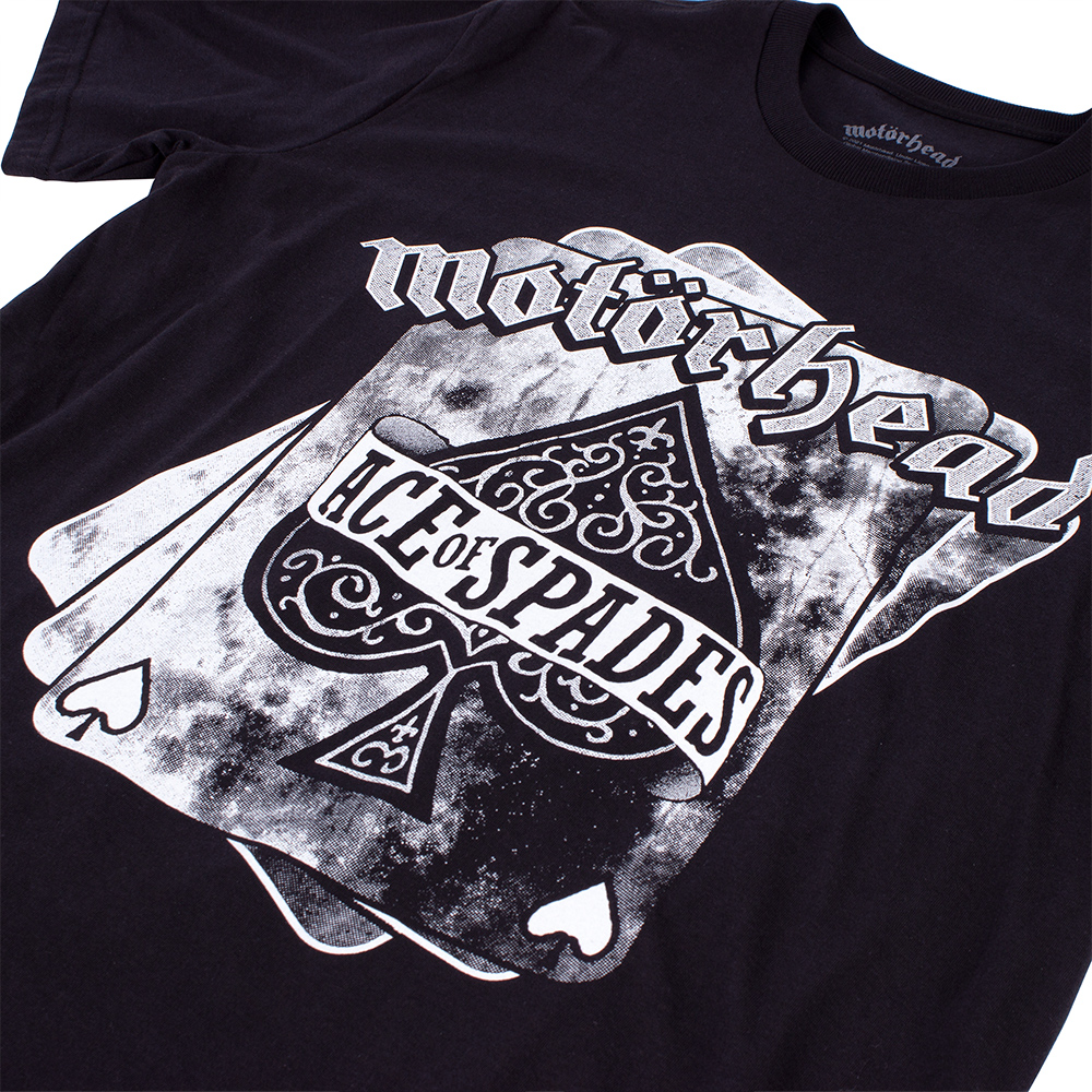 モーターヘッド エースオブスペイズ VIP-6751 Camiseta Motorhead Ace Of Spades Preta Oficial - Art Rock