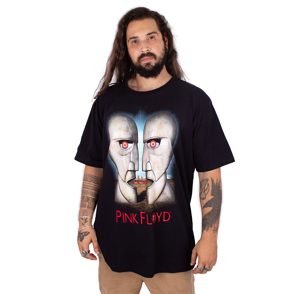 Camiseta Pink Floyd The Division Bell Preta Oficial - Art Rock