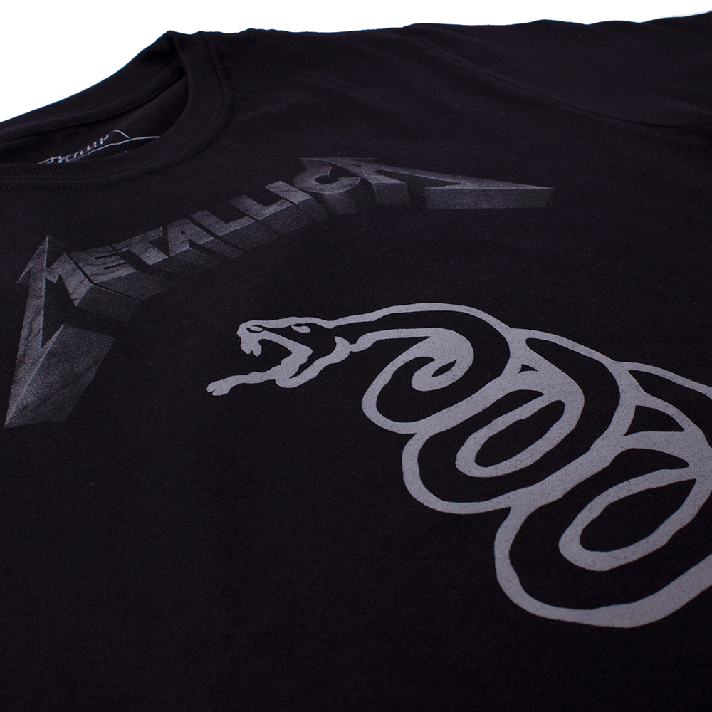 Tal Pai Tal Filho Camiseta Metallica Black Album Oficial Viva a Vida com Arte Viva com Art Rock