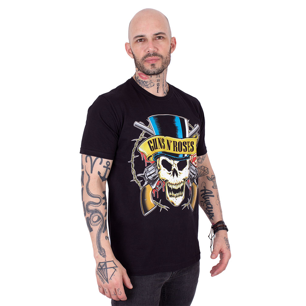 Tal Pai Tal Filho Camiseta Guns N' Roses Oficial - HO HO ROCK DA