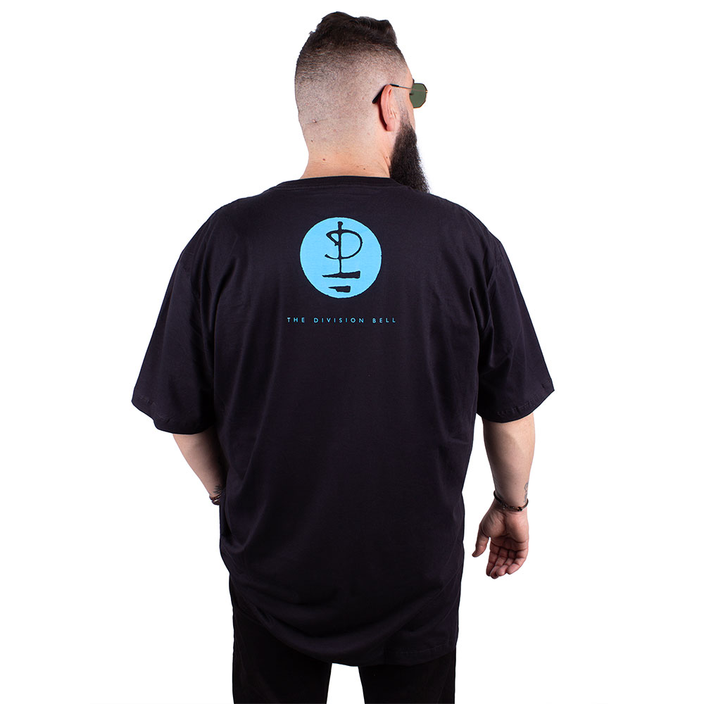 Camiseta Plus Size Pink Floyd The Division Bell Preta Oficial