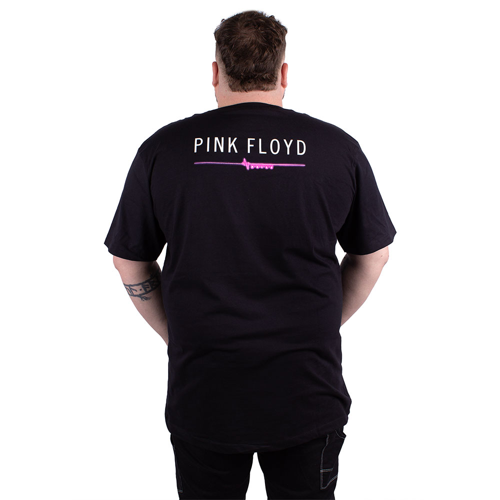 Camiseta Plus Size Pink Floyd Pulse Preta Oficial - Art Rock