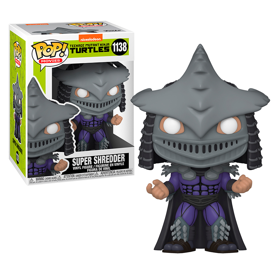 Funko Pop! Vingador Shredder TMNT #1138 Oficial - Art Rock