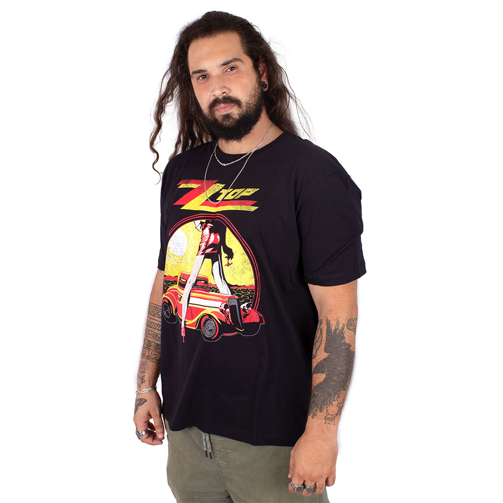 Camiseta ZZ Top Gimme All Your Love Preta Oficial - Art Rock