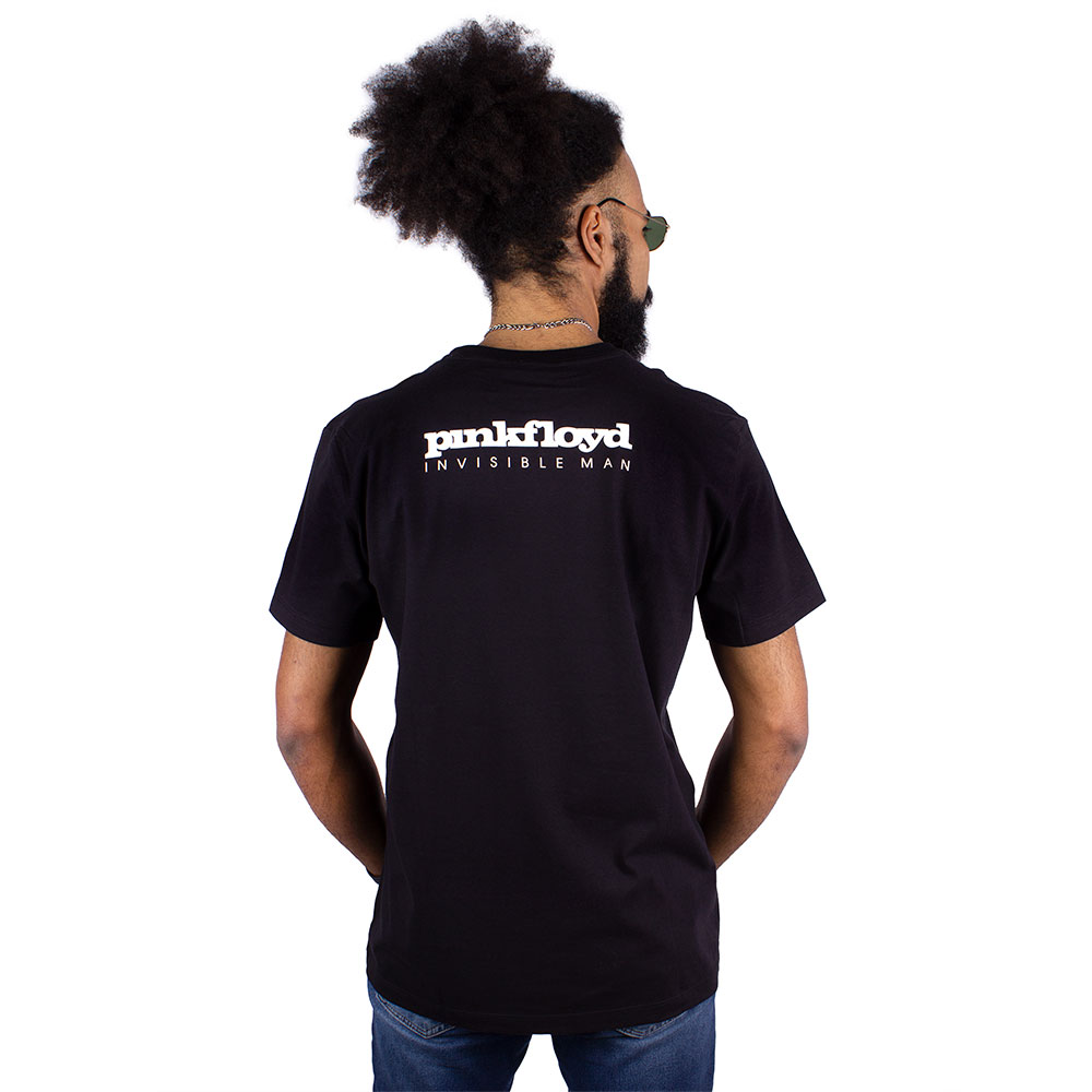 Camiseta Pink Floyd Invisible Man Preta Oficial - Art Rock