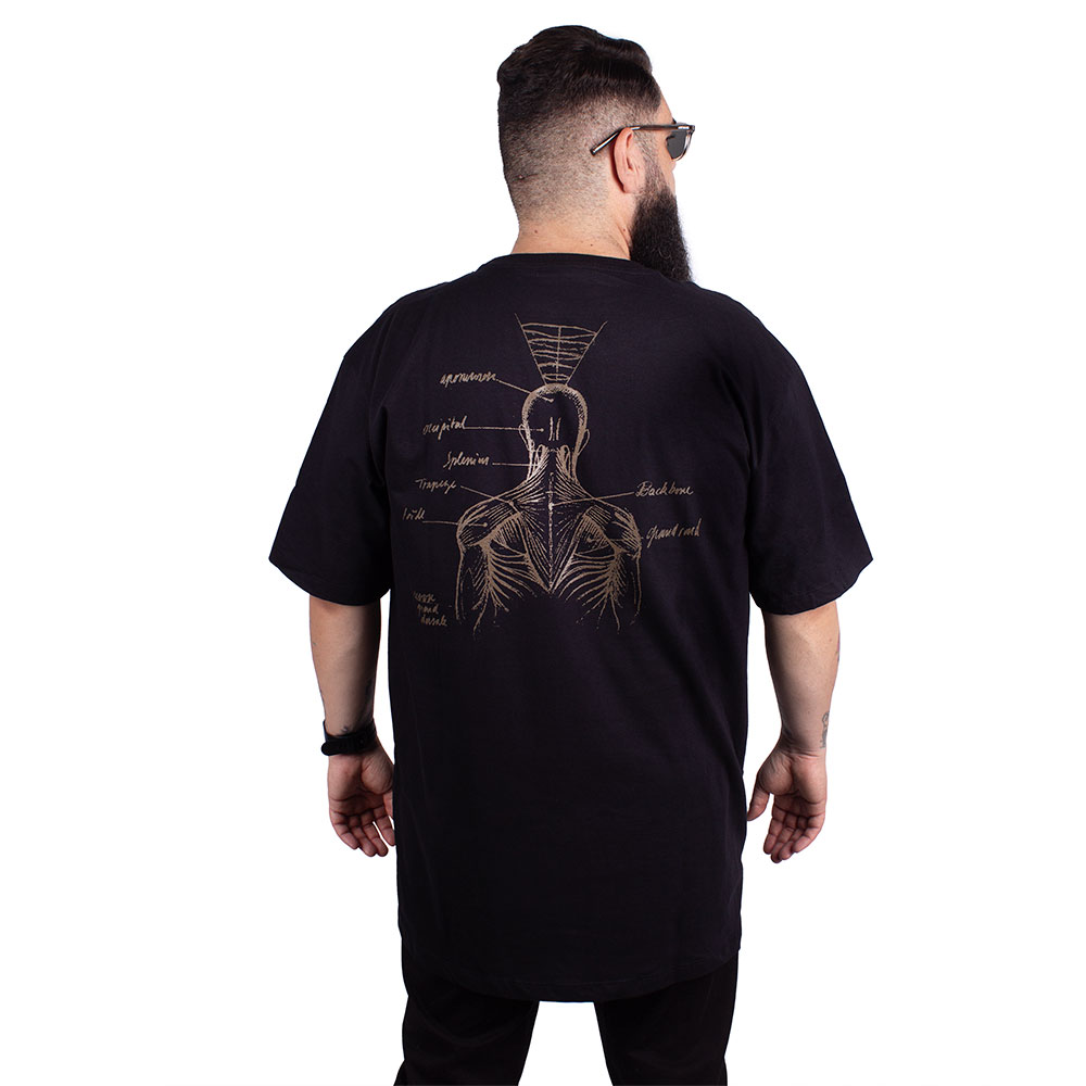 洋楽 G-Rap Boss Playa Commission Camiseta Oversized São Jorge Bl Faith Frente e Costas | Boss Life