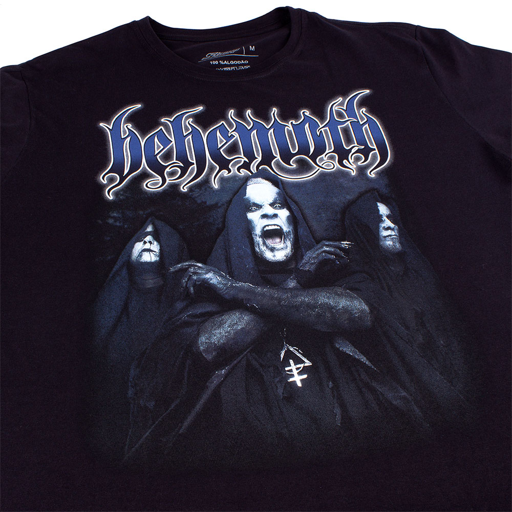 Camiseta Behemoth Photo Preta Oficial - Art Rock Camisetas - Desde