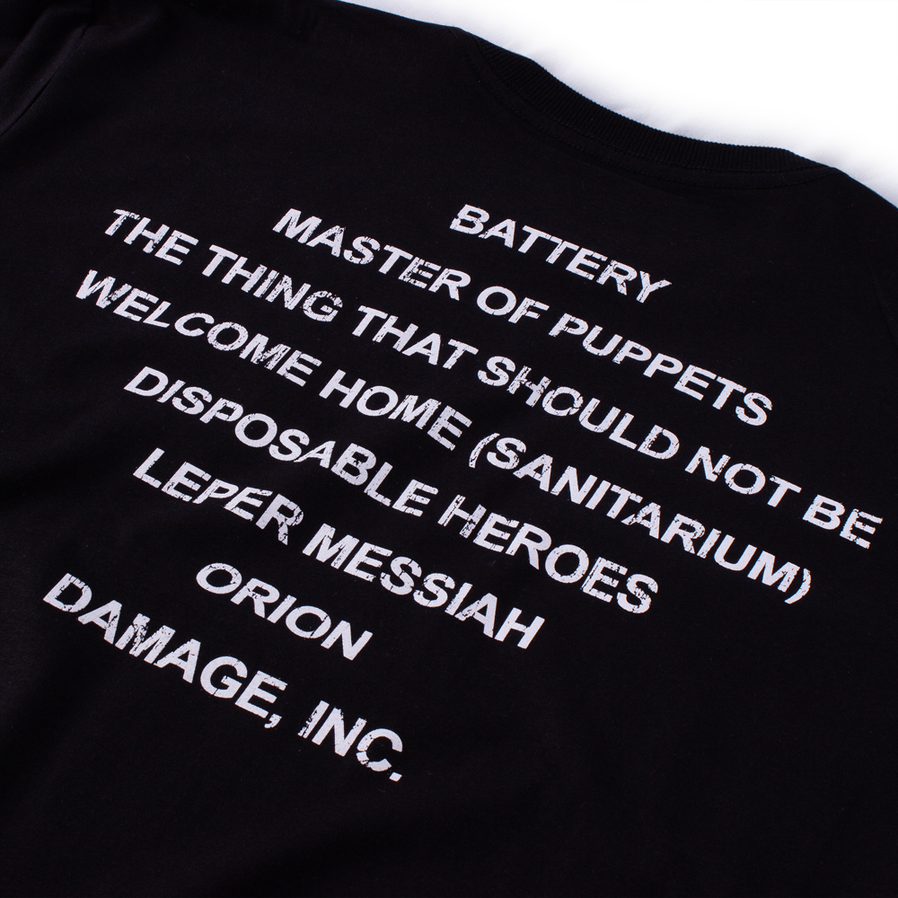 Camiseta Metallica Master of Puppets Oficial - Art Rock Camisetas