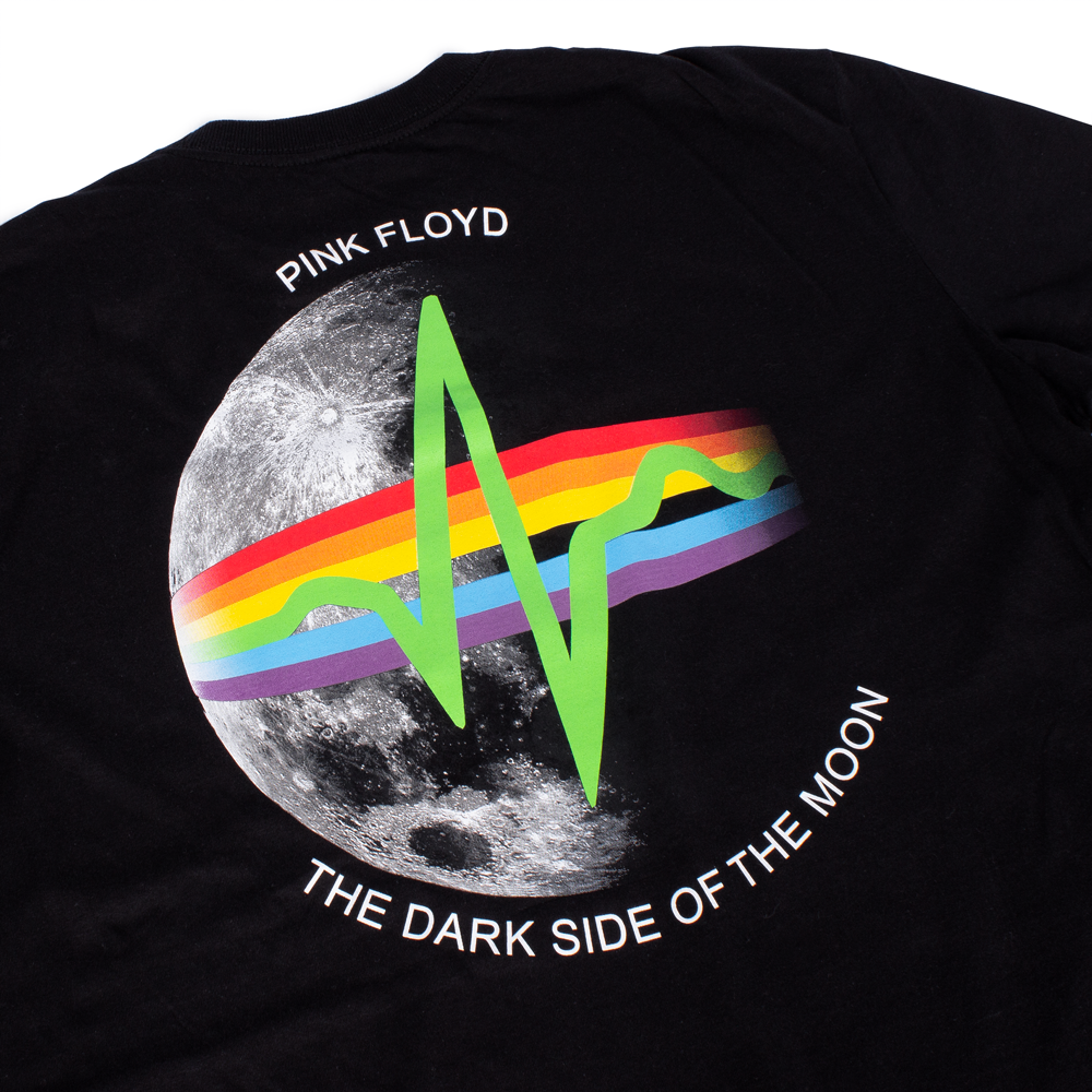 ミュージシャン Pink Floyd The Dark Side of the Moon T Camiseta Pink Floyd The Dark Side Of The Moon Preta Oficial - Art