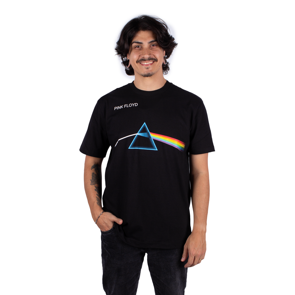 Camiseta Pink Floyd The Dark Side Of The Moon Preta Oficial - Art