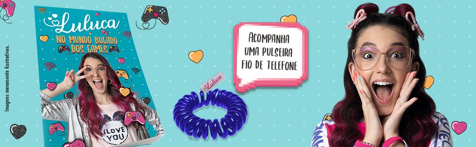  Luluca - No Mundo Bugado Dos Games - Com Pulseira : LULUC:  Everything Else