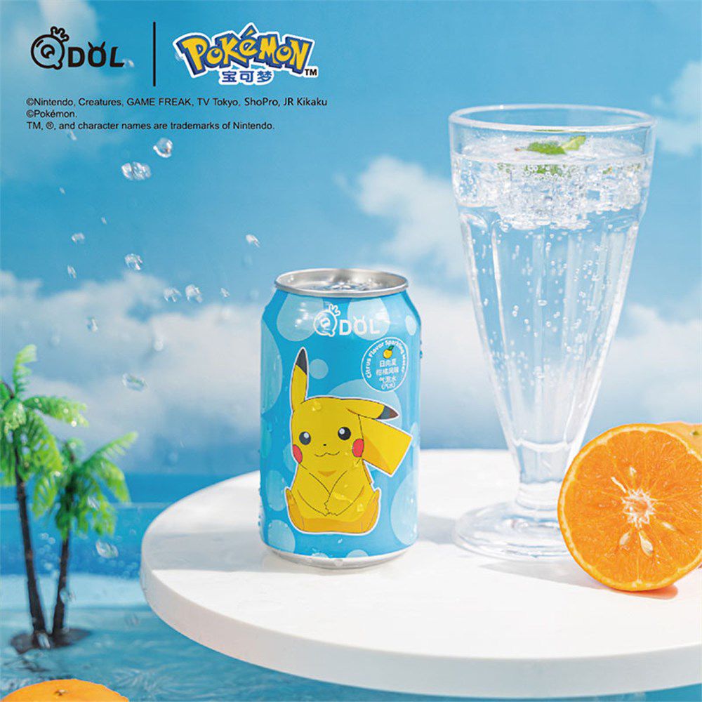 Refri Pokemon Eevee Pêssego 330 ml - Made In Korea Minas