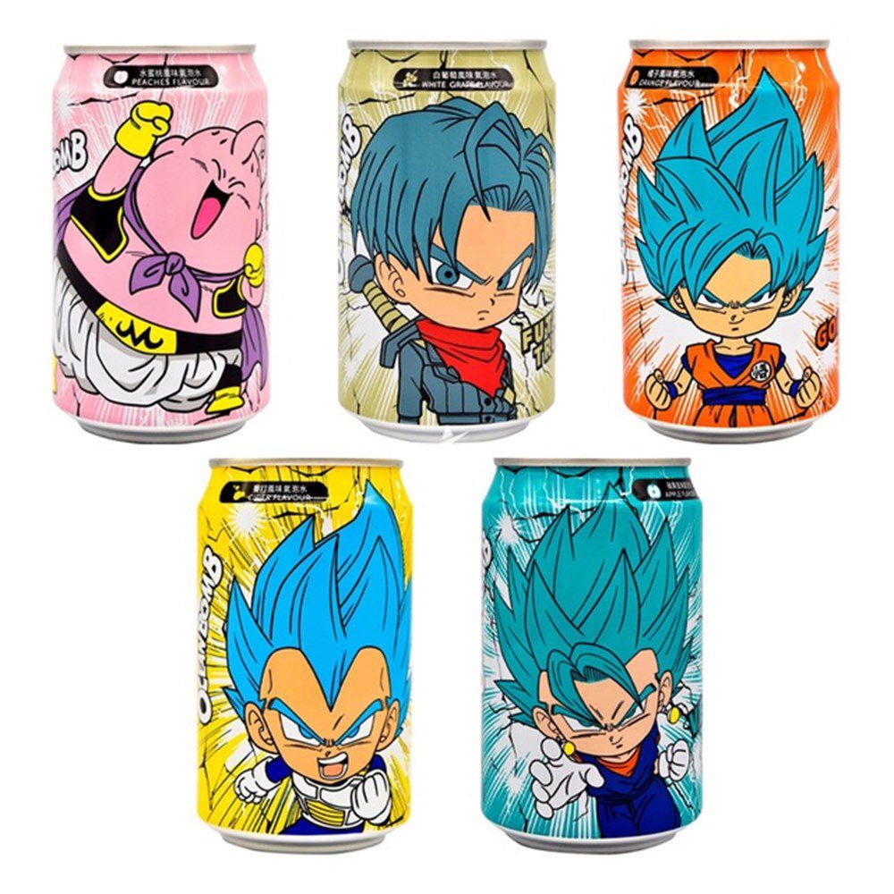 Buy Ocean Bomb Dragon Ball Z Soda, Goku Black Peach Flavor