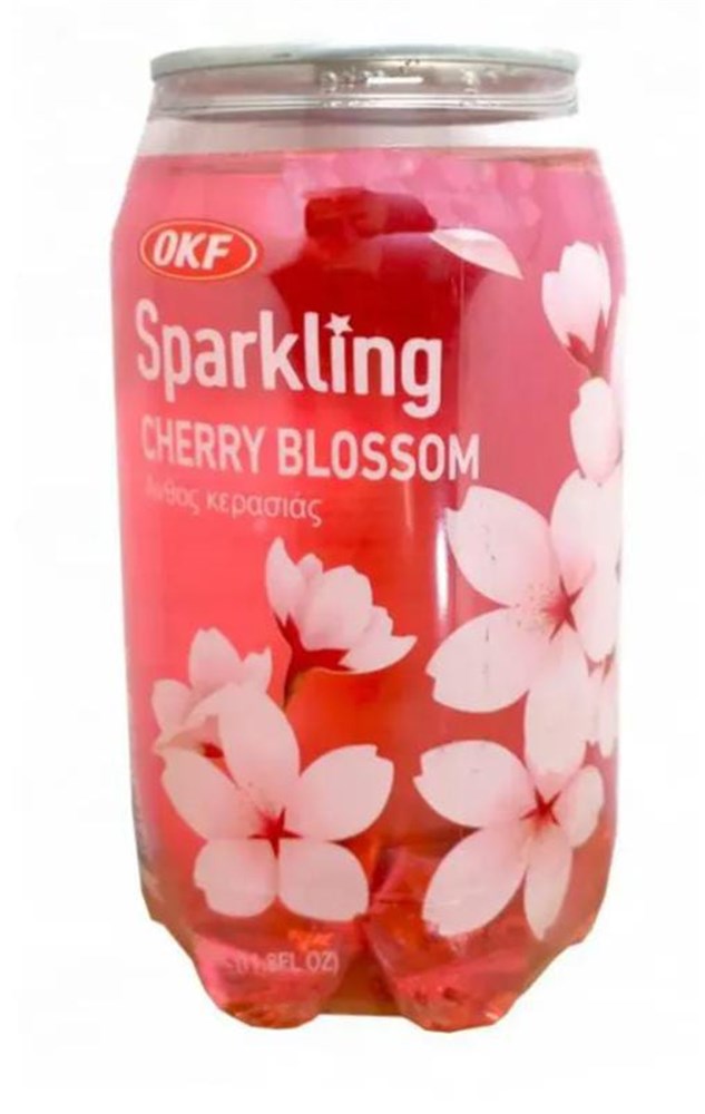 Refrigerante sabor Flor de Cerejeira OKF - Made In Korea Minas