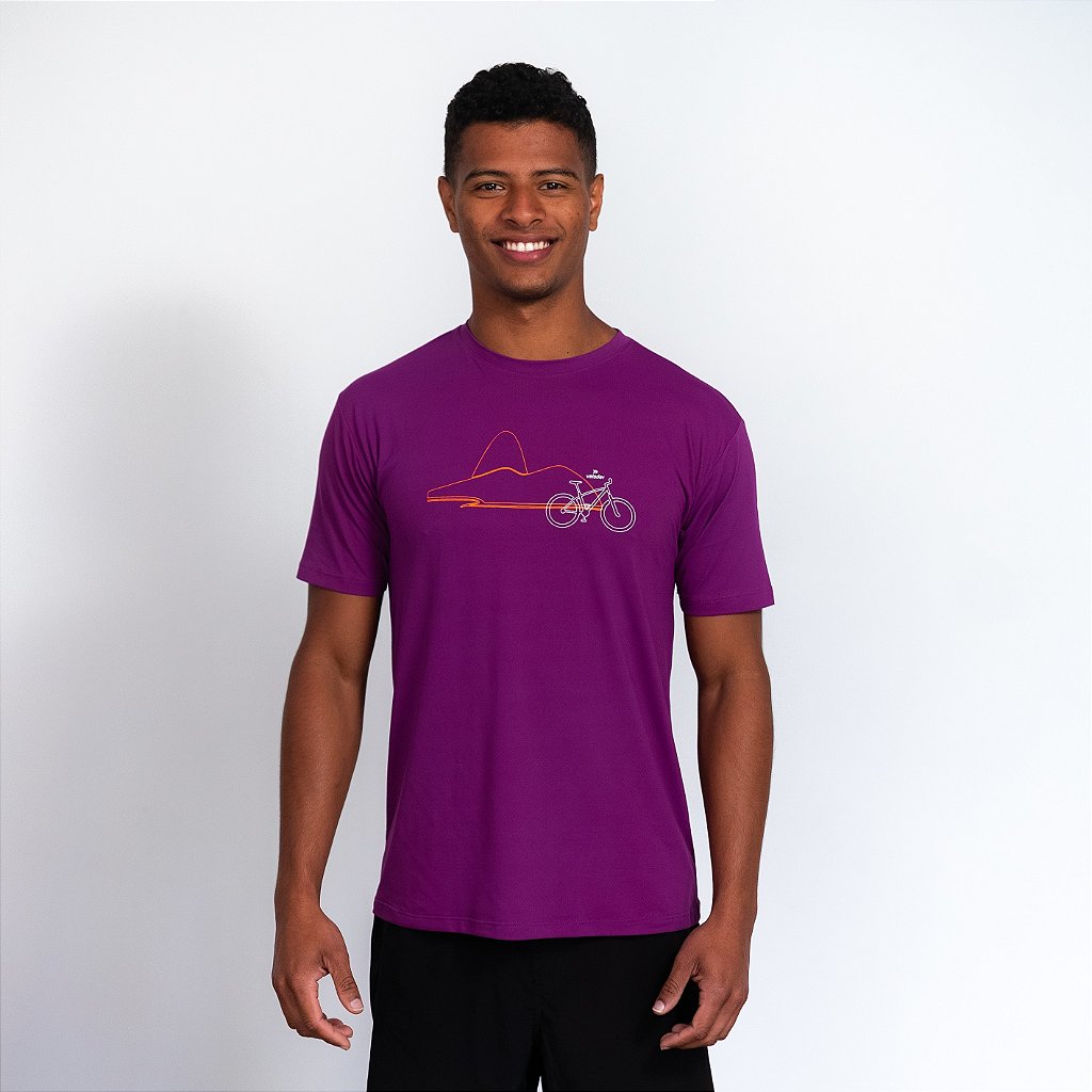 Camiseta Dry Fit Púrpura - Pão de Açúcar - Veloder