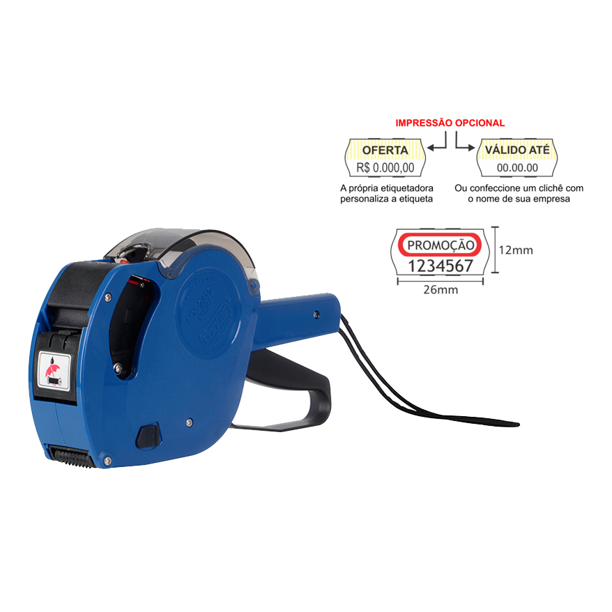 Etiquetadora manual Fixxar MX-2612 - ilabel etiquetas