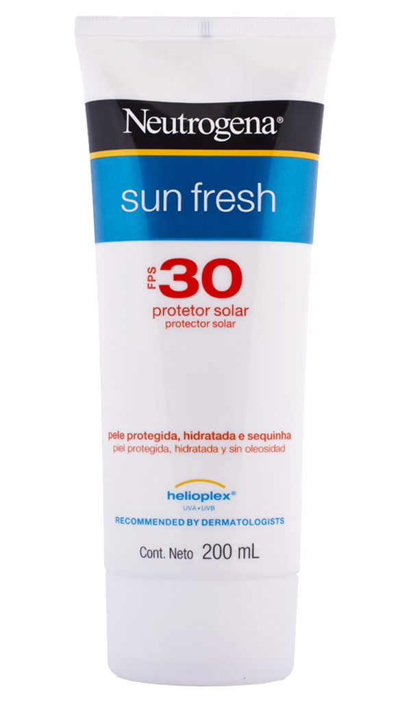 Sun Fresh Protetor Solar Neutrogena - FPS 30 200ml - Nosso Armazém -  Produtos pra você, sua família e seu pet