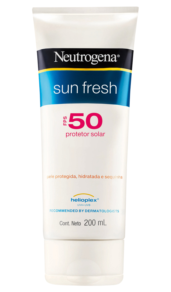 Sun Fresh Protetor Solar Neutrogena FPS50 200ml - Nosso Armazém - Produtos  pra você, sua família e seu pet