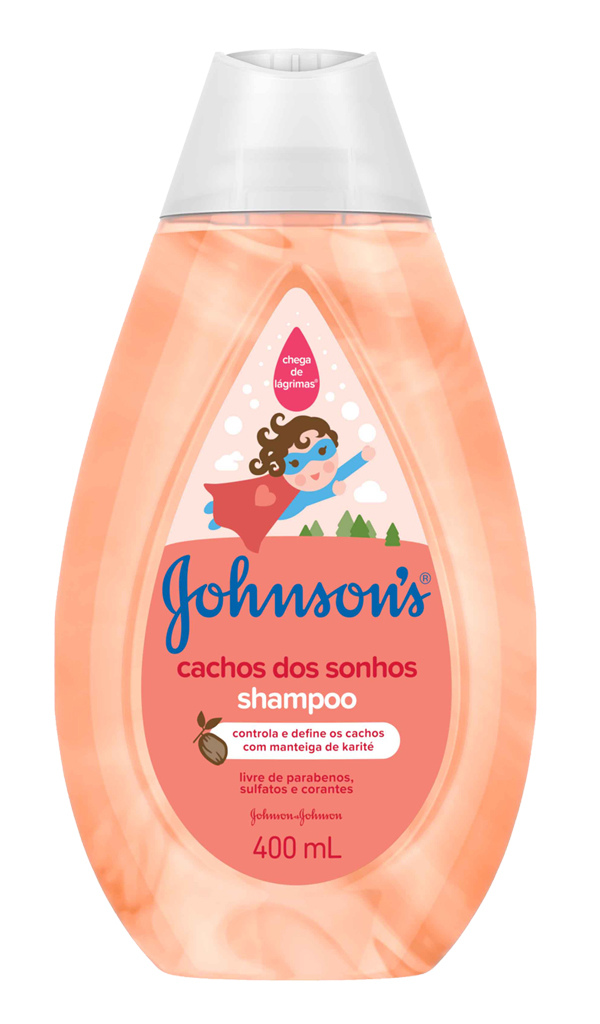 Johnson's Baby Shampoo Infantil Cabelos Cacheados - 400 mL - Nosso Armazém  - Produtos pra você, sua família e seu pet
