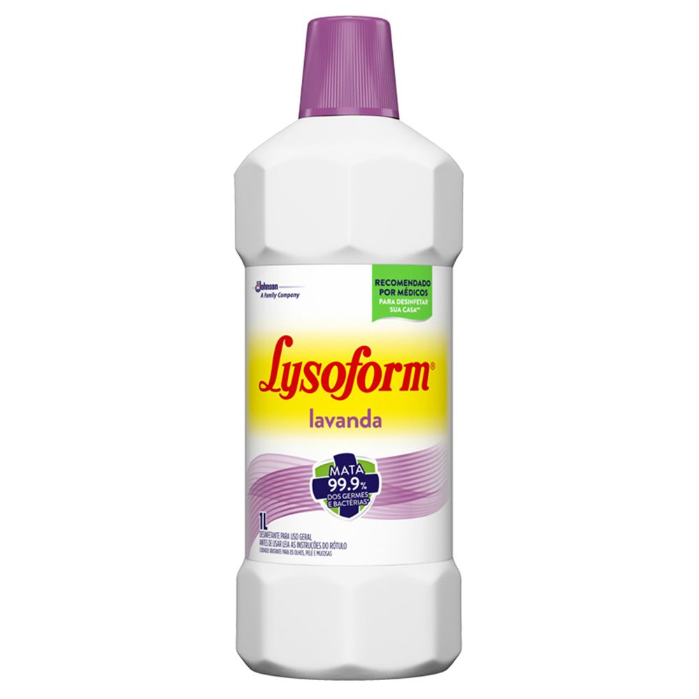 Lysoform Spray Desinfetante Para Uso Geral Lavanda 360ml