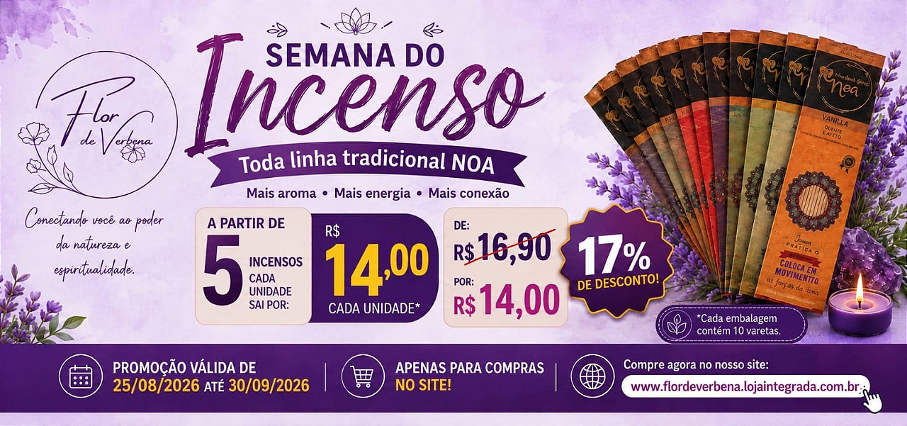 PROMO SEMANA DO INCENSO