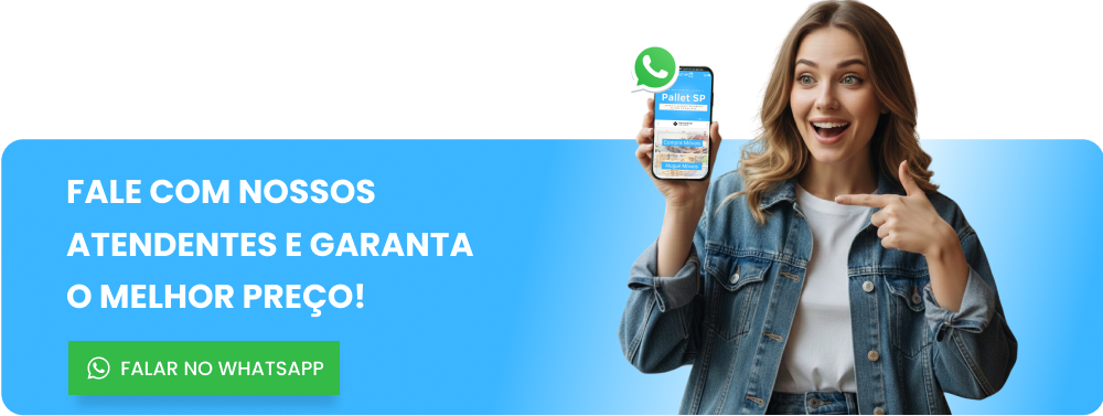 Comprar barraca de pallet pelo WhatsApp