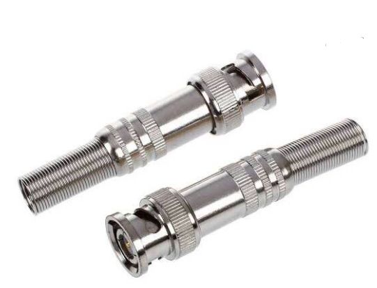 CONECTOR BNC MOLA (UN) - AQUARIO - AFC DISTRIBUIDORA
