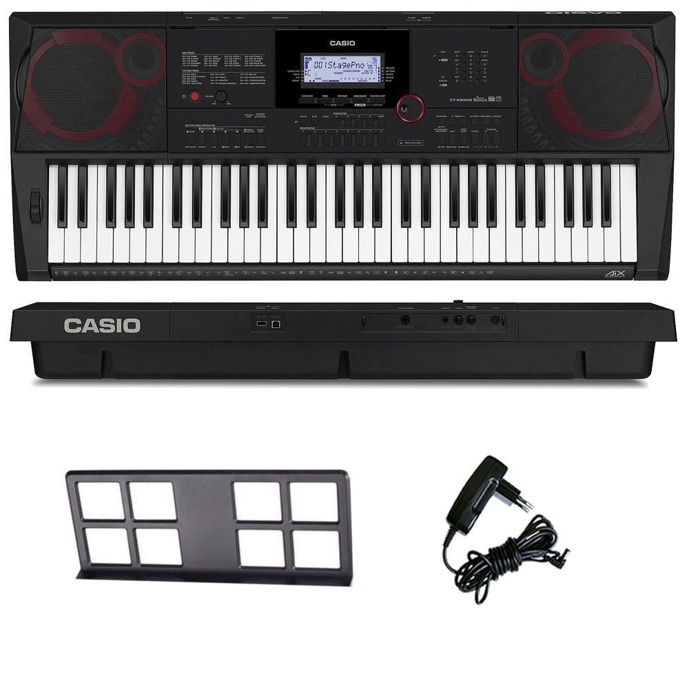 Casio Inc., Teclado portátil de 44 teclas (SA-81) : :  Instrumentos Musicais
