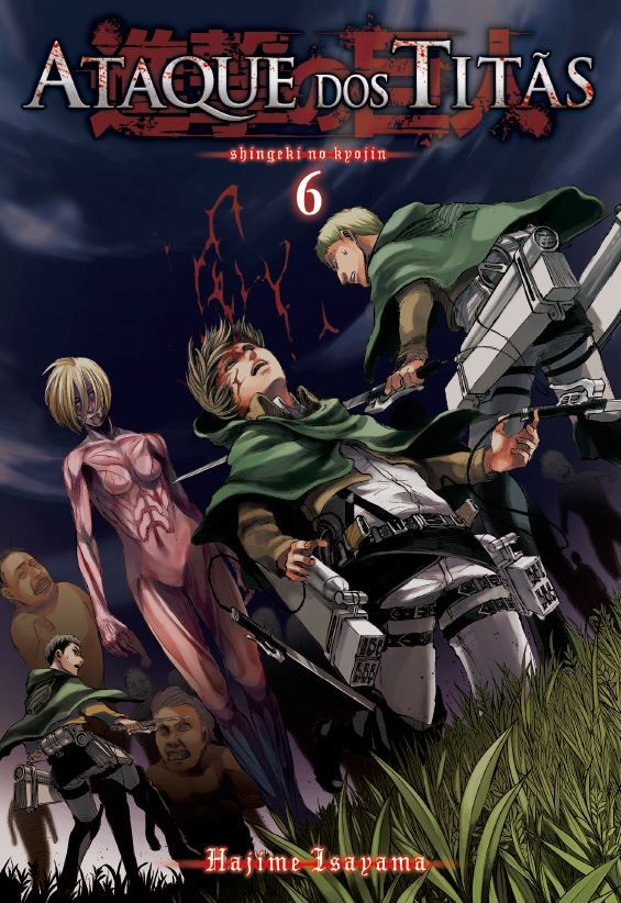 Ataque Dos Titãs - Shingeki No Kyojin, Mangá Volume 1