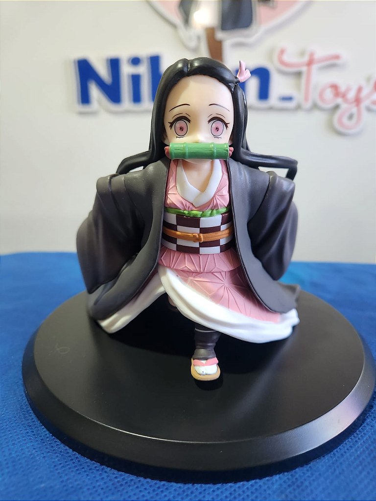 Boneco Kamado Nezuko Chan - Demon Slayer - Articulado