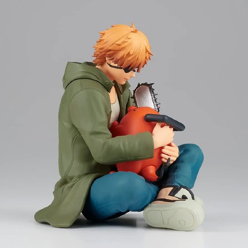 Boneco Estátua Chainsaw Man Denji Manga Anime Action Figure