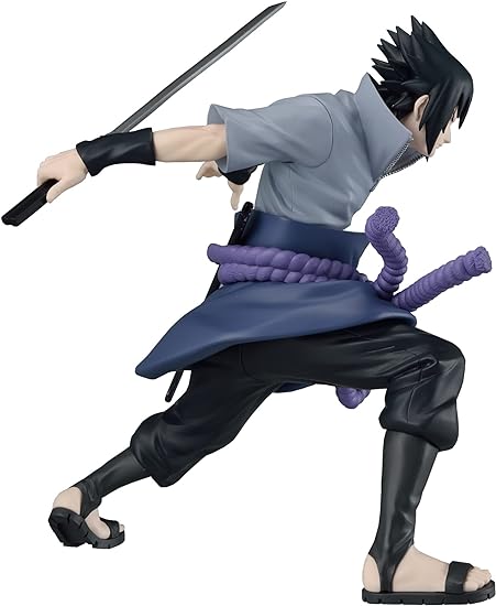 30 Figurinhas Anime Naruto Sasuke Uchiha Akatsuki 8cm