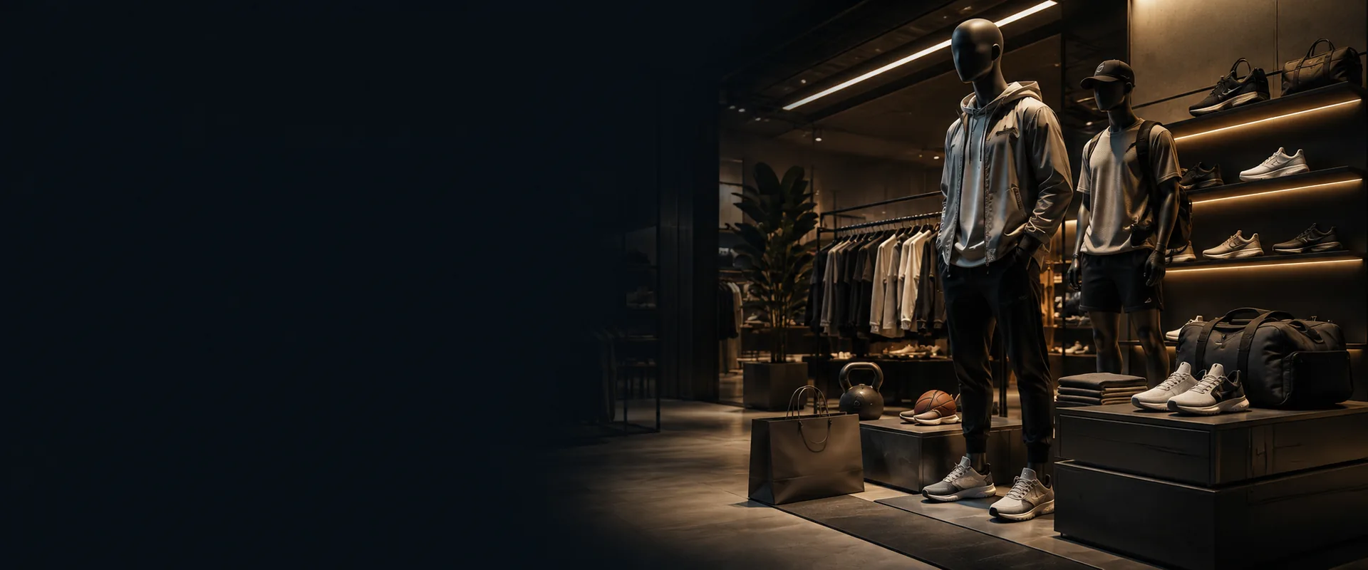 Gift cards digitais de moda e esportes