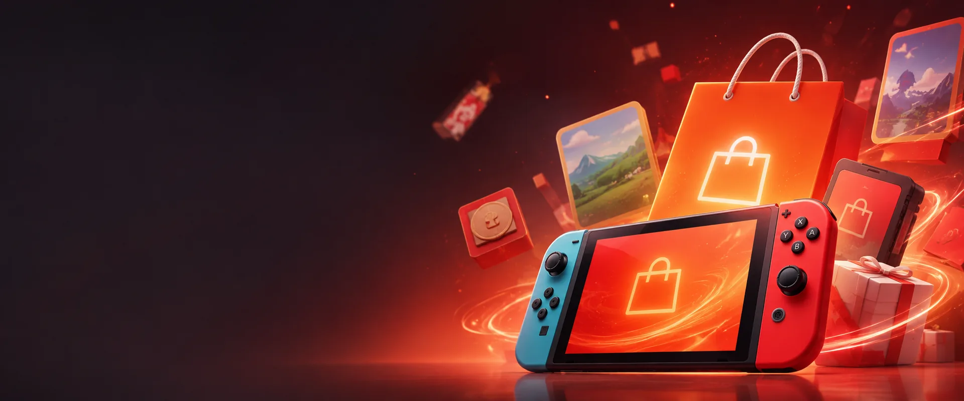 Gift Card Nintendo eShop para adicionar créditos no Nintendo Switch
