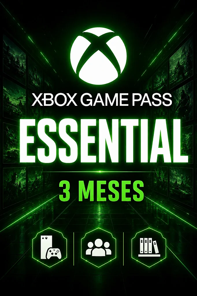 Xbox Game Pass Essential 3 Meses