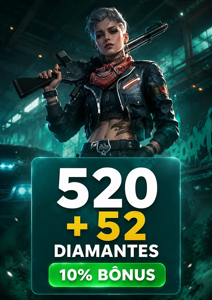 Free Fire 520 Diamantes