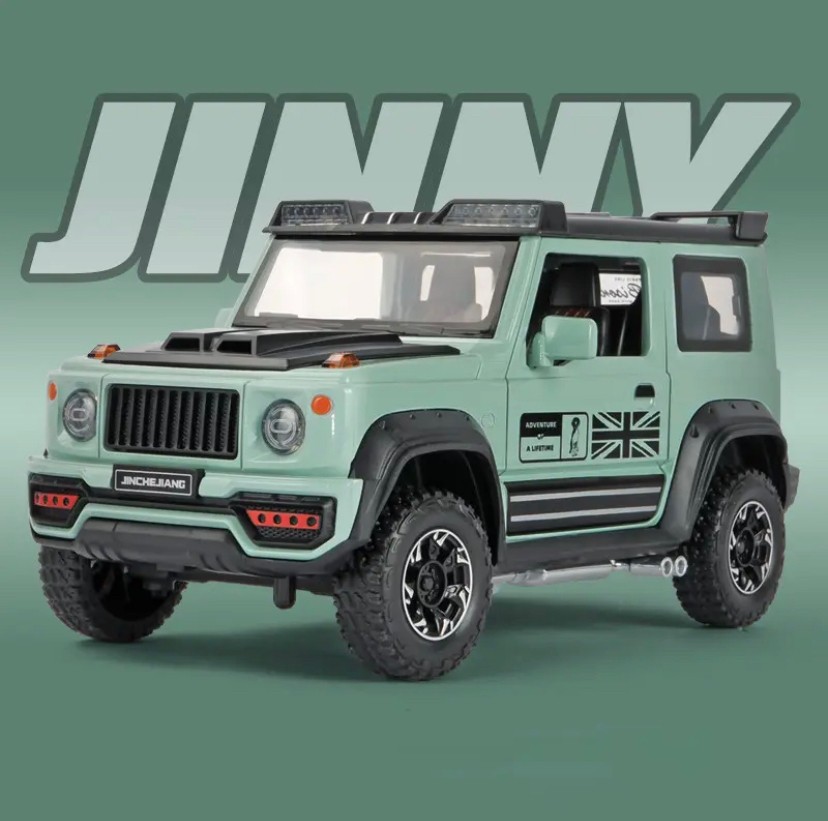 Suzuki Jimmy - 1/18 - Com luzes - Minicars Brasil